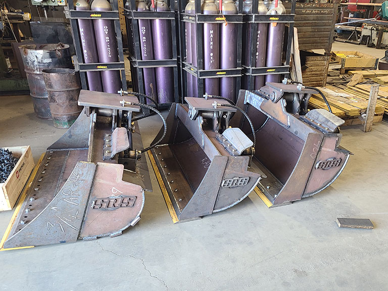 Tilt Grading Buckets